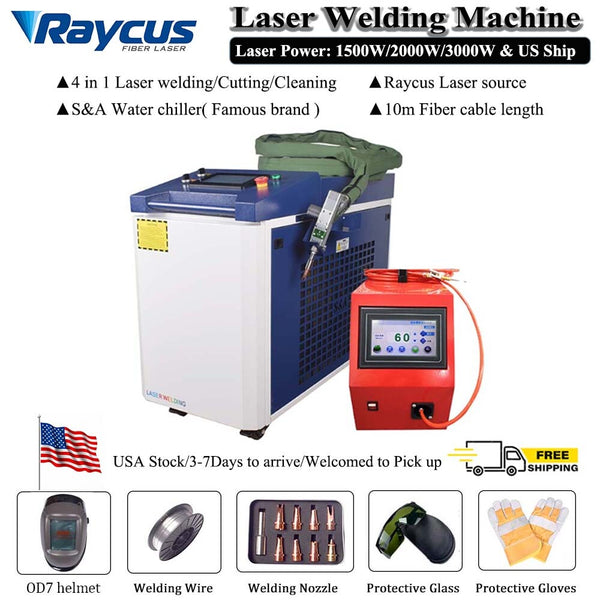 Laser Welding Machine Cleaning Cutting Rust Paint Removing 1500W/2000W/3000W