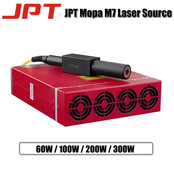 JPT M7 MOPA 60W100W 200W 300W Laser Source for Marking Drilling Cutting Machine