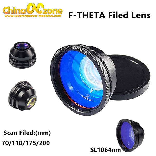 70-200 SL-1064nm F-theta Scan Lens Field Lens For Fiber Laser Marking Machine