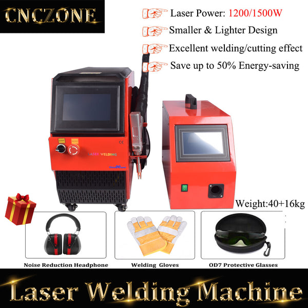 1200W 1500W Handheld Laser Welding Machine Laser Air Cooled Welder Cutter Light