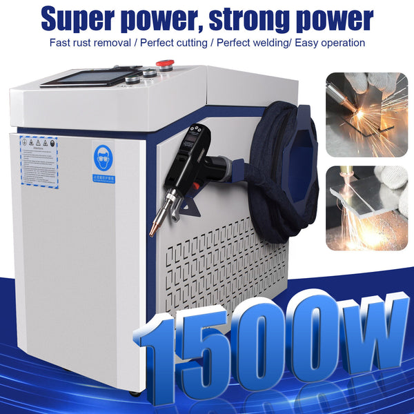 US Stock RECI 1500W/2000W HW980 System 4 in 1 Welding Cutting Cleaning Machine For Metal