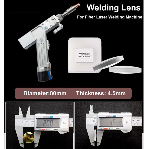2pcs Welding Lens For Handheld Fiber Laser Handle Welding Machine D20 F150 T4.5