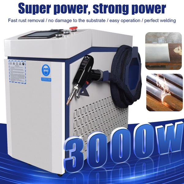 RECI 3000W 4 in 1 Welding Cutting Cleaning Machine For Metal Steel Welder 380V