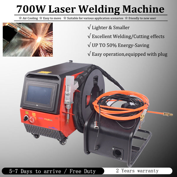 700W 4 in 1 Air Coolling Welding Cutting Handheld Weld Seam Cleaning Machine