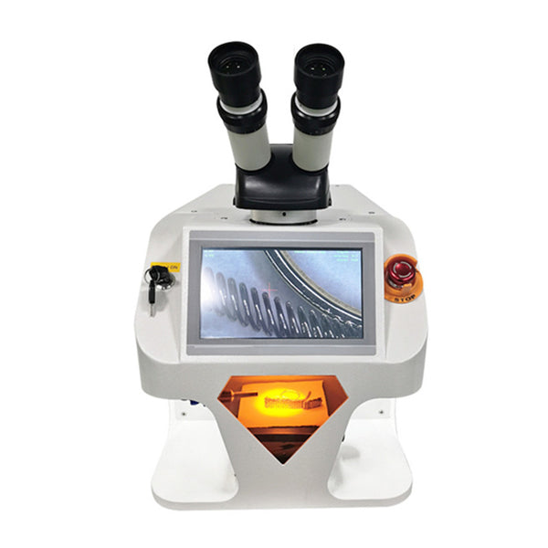 200W Jewelry Spot Welders CCD Micro Precision Laser Soldering Machine