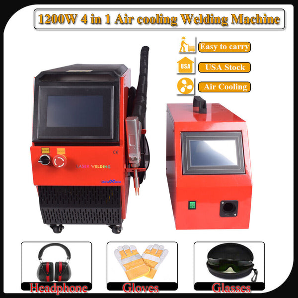 Handheld 1200W Air Cooling 4 in 1 Welding Cleaning Cutting Machine Metal Welder