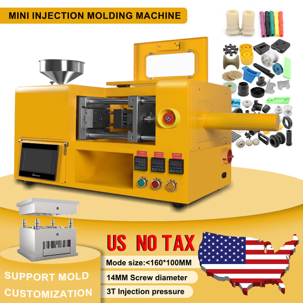 1500W Injection Molding Machine Horizontal Molding Machine For Plastic ABS 450°