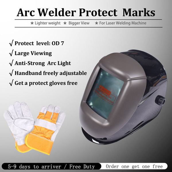 OD7 Level Protect Welding Mask For Laser Welder for 1064nm Wavelength Large View