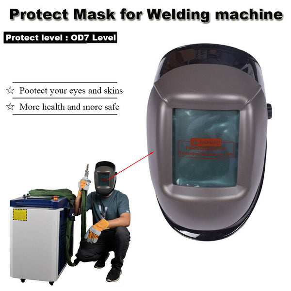 Welding Protect Mask For Welding Machine OD7 Level for 1064nm/10600nm Wavelength