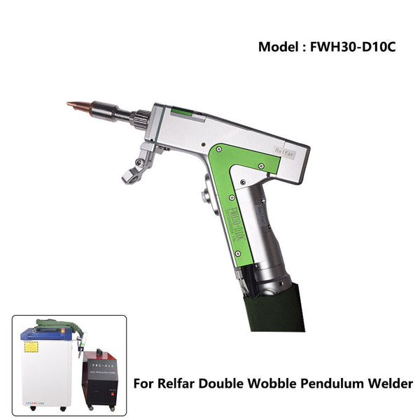 Handheld FWH30-D10C Laser Welding Gun For Relfar Double Wobble Pendulum Welder