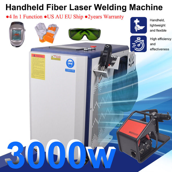 RECI 3000W Laser Welder Metal Cutting Weld Seam Clean Machines Laser Rust 4 IN 1