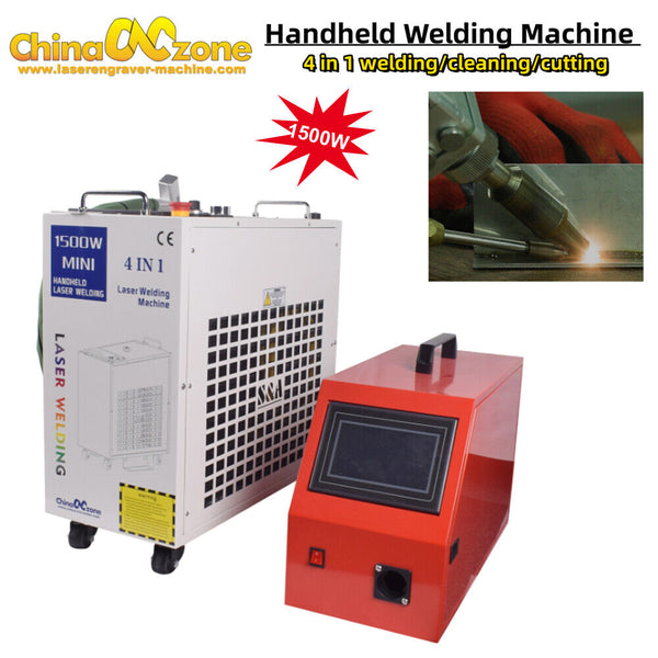 4 IN 1 CWFL-1500ANW12 Handheld Fiber Laser Welding Cleaning Cutting Machine