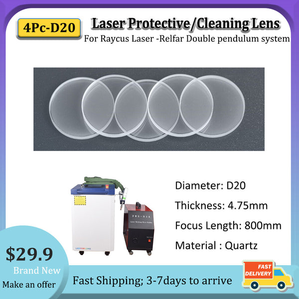 Laser Protective/Cleaning Lens D20 Relfar System For Fiber Laser Welding Machine
